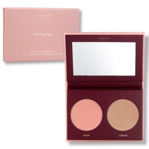 Wander  Beauty trip for two blush and bronzer Duo